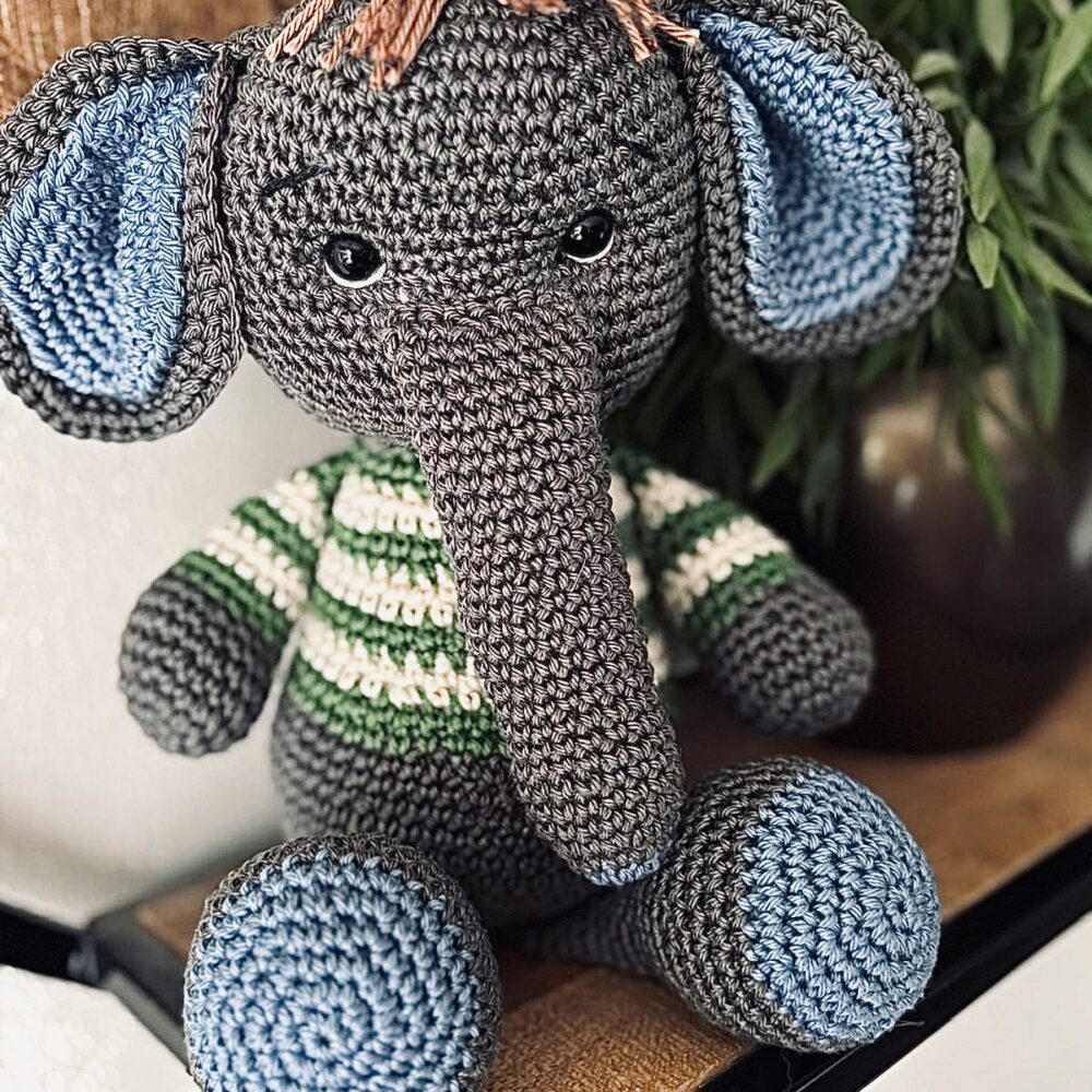 Haakpatroon Ollie de olifant