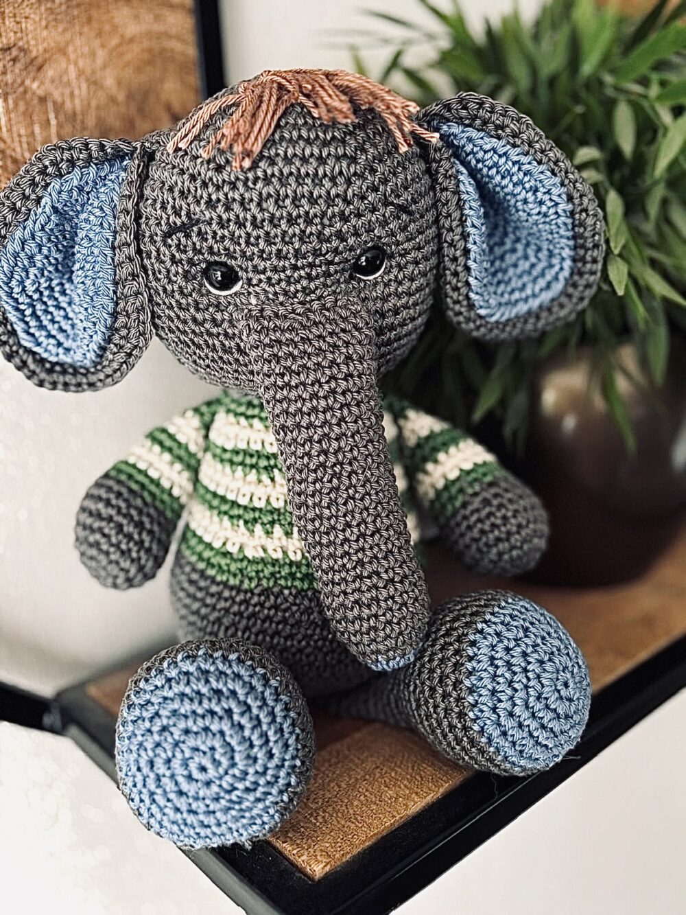 Crochet pattern Ollie the Elephant