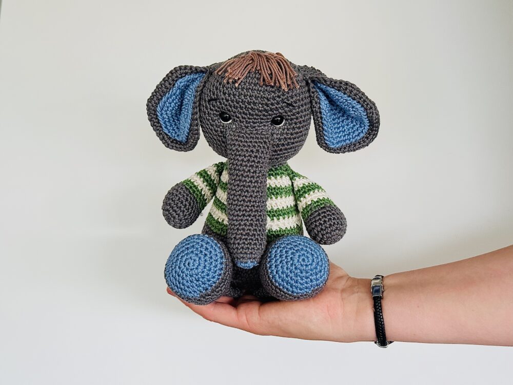 Crochet pattern Ollie the Elephant - Image 5